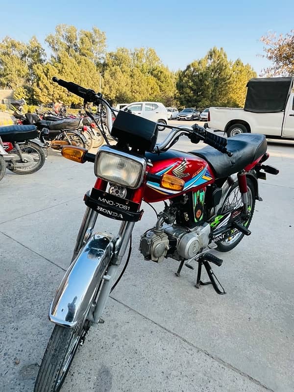 Honda CD 70 2019 Model 6