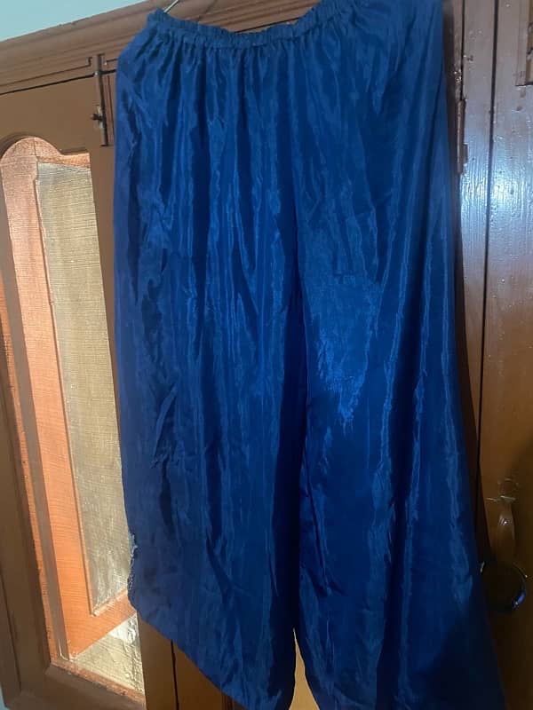 Silk Fancy Embroidered Ready to Wear - Free size 7