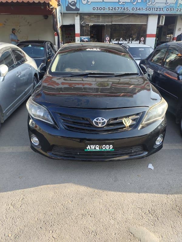 Toyota Corolla XLI 2011 0