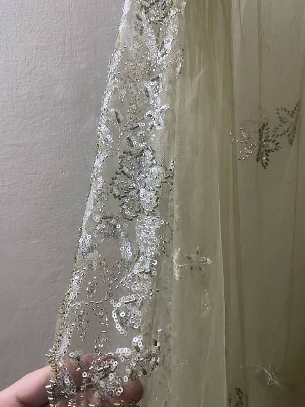 Net Embroidered Dupatta 3 meter extra long 0