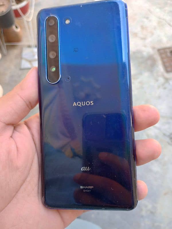 Sharp Aquos R5 5g, 12gb,256gb gaming mobile 1