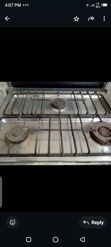 used skyflame oven in good condition. 3