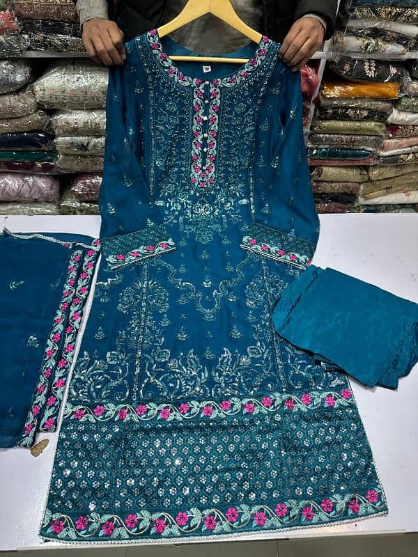 3pc Female Stitched Suits 2