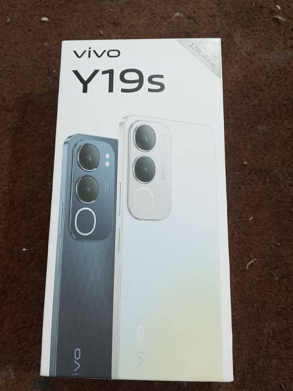 Vivo Y19s 6/128 just box open 0