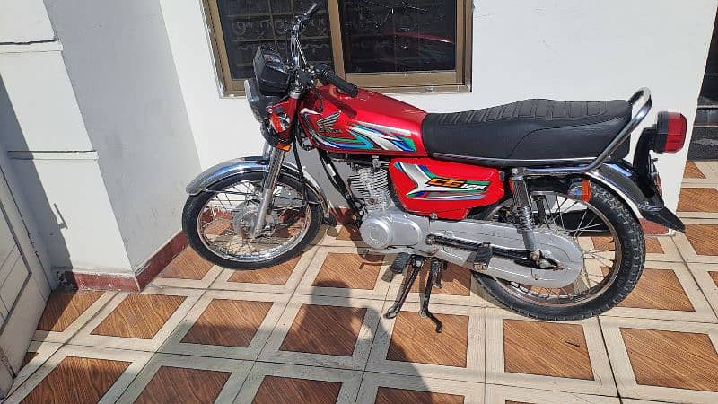 Honda GC125 argent sale 12