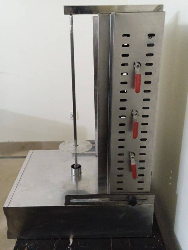 Table-Top Shawarma Machine & Separate Counter For Sale 1