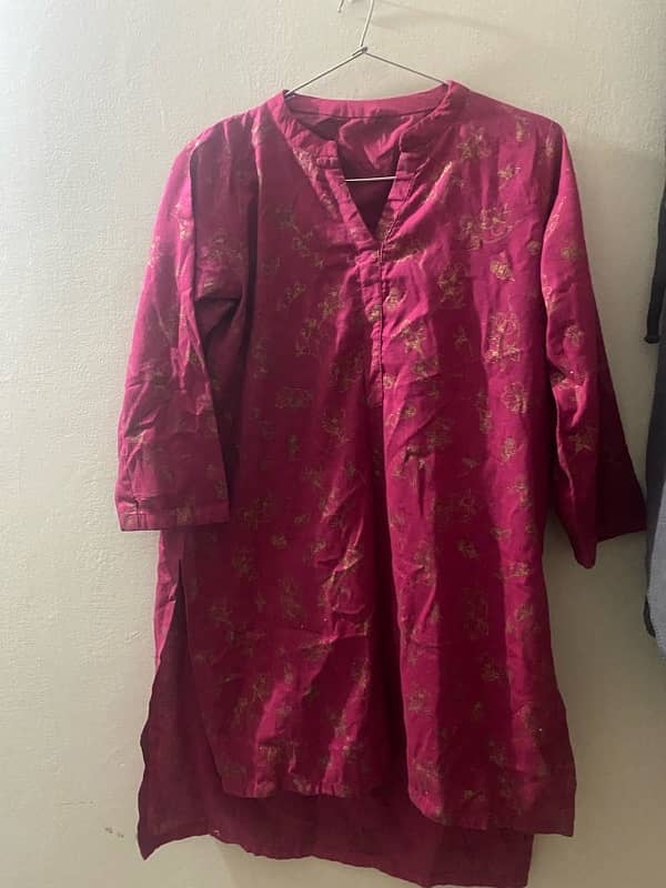 Nishat Khaddar Shirt small size 1