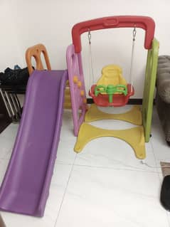 slide with swing for (6month-4year) :25k price