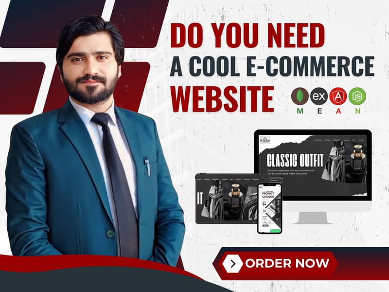 Premium E-Commerce Website for Clothing | Mobile-Friendly & Fast 0