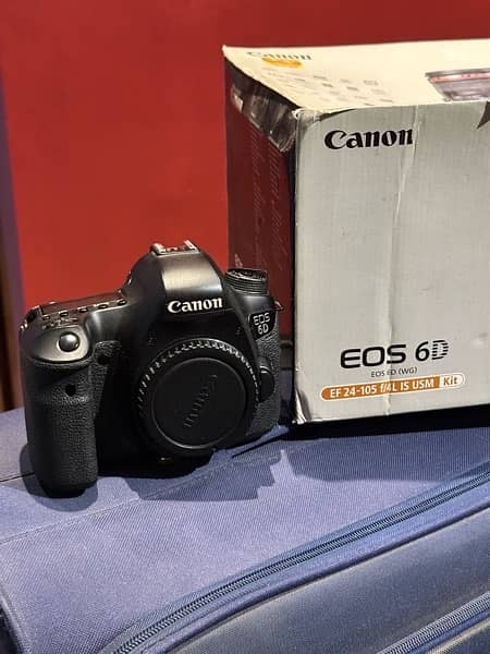 canon 6D body only with box 4