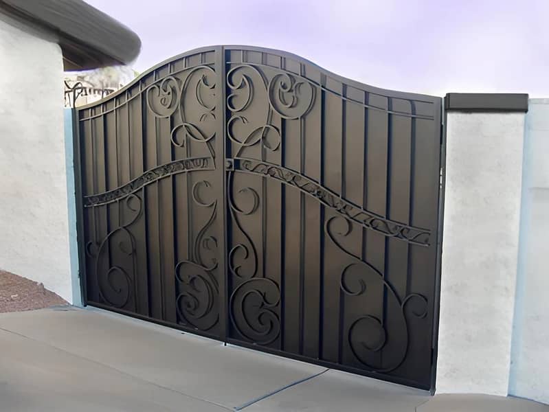 Industrial Gates | Iron Gate | Stylish Gates | Motorized Gates | Gate 8