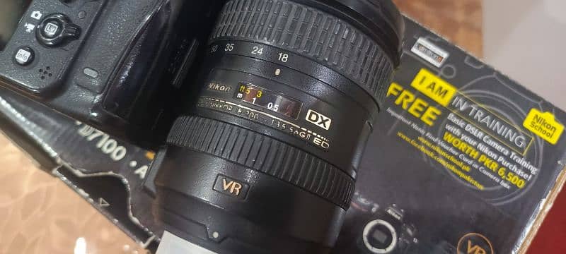 Nikon d7100 with 18 200mm VR 2 lens 2