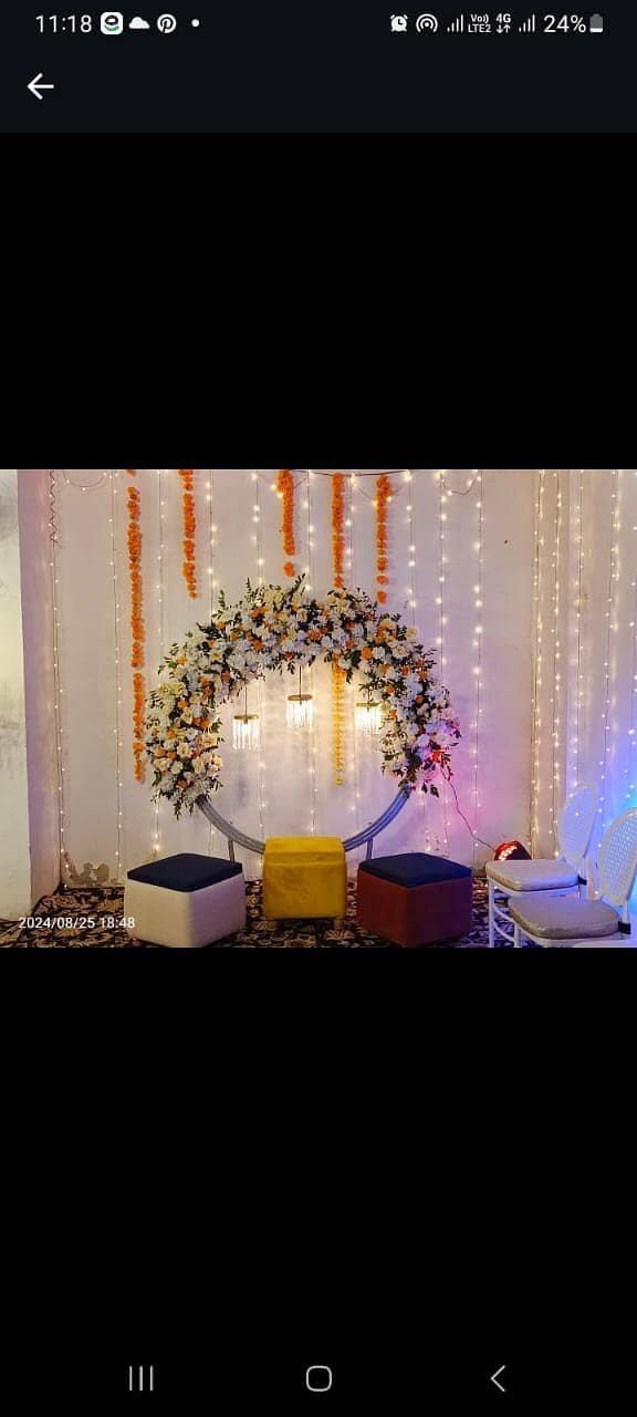 Car decoration/Wedding Events services  Decoration/Mehndi decor 2