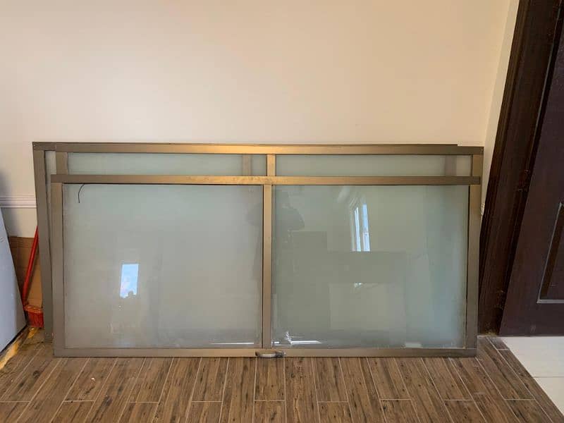 Office partitions with Aluminum Glass 0