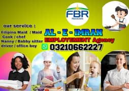 Maids / House Maids / Chef / House Cook / Baby Sitter maid available