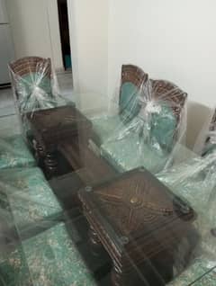 new 8 chairs dining table