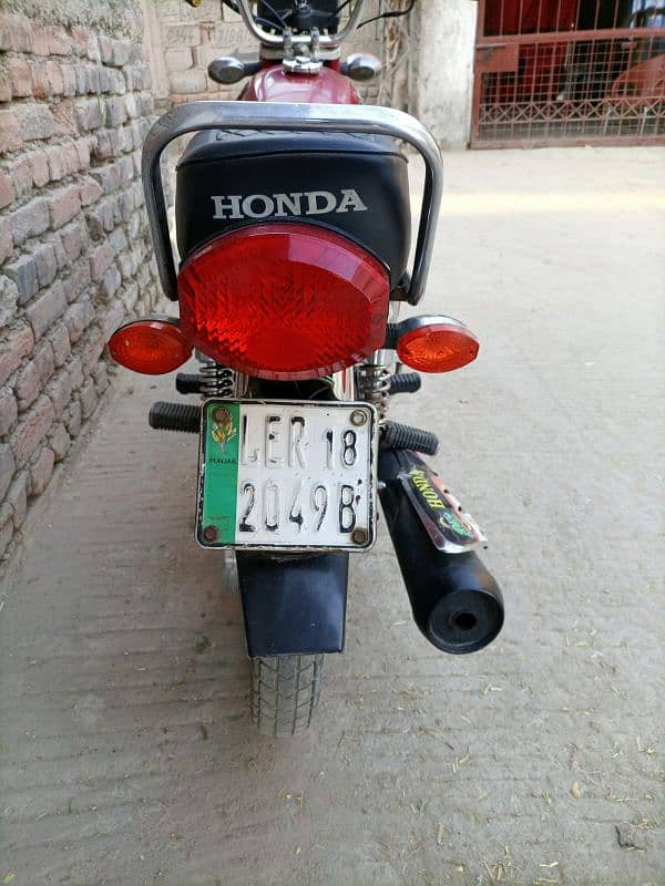 For sell Honda 125 18/19 6