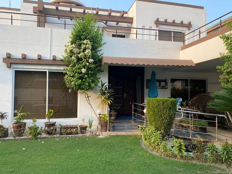 32 Marla Owner Build House For Sale In EME Society Lahore 0