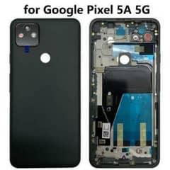 Cameras, front speaker, sim jacket, body casing for Pixel 5a 5g