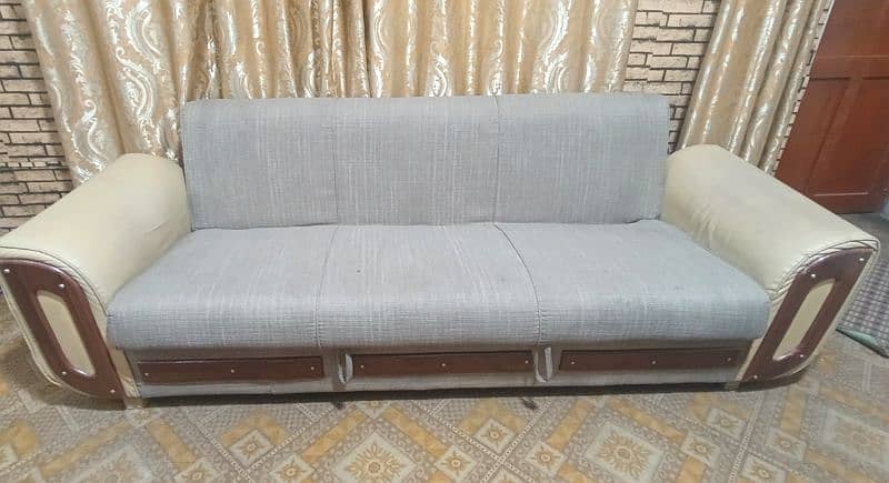 3 seater Sofa Cum Bed For Sale 1