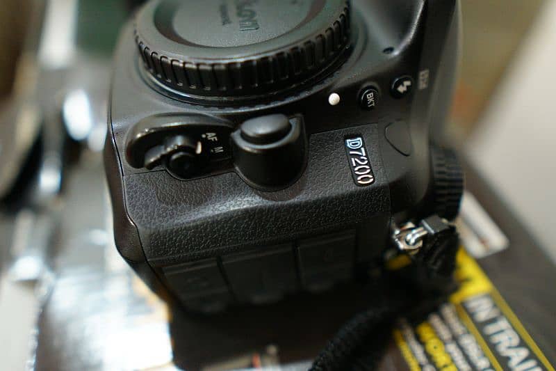 Nikon d7200 body only 12k shutter 5