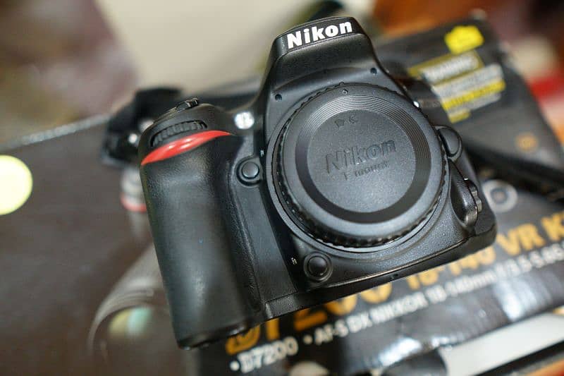 Nikon d7200 body only 12k shutter 12