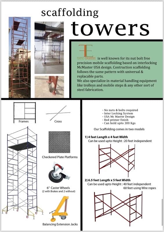 Scaffolding tower 5