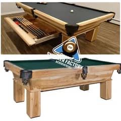 SNOOKER  | BILLIARD | DECENT | TABLES ALL OVER PAKISTAN | CUSTUMIZEABL