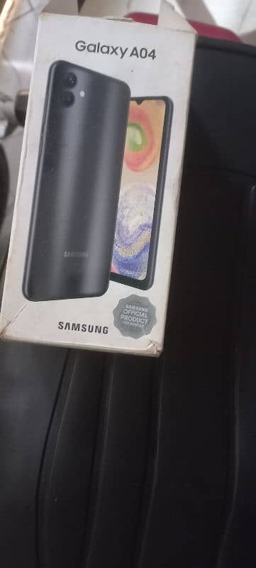 samsung galaxy a04 with box ofical pruve 2