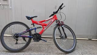 Trail-Ready 26" Mountain Bike with Gears for Sale