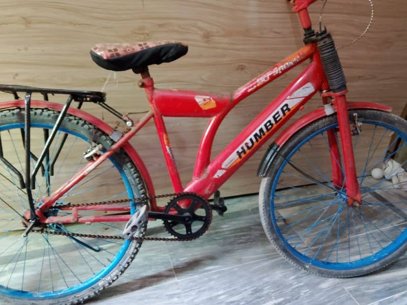 Humber Bicycle Full Size Red Color For Sale 2