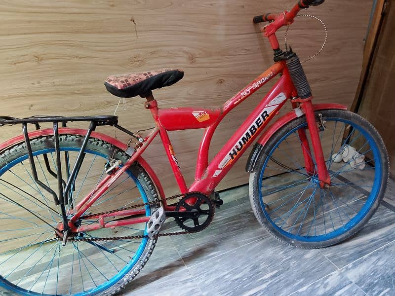 Humber Bicycle Full Size Red Color For Sale 3