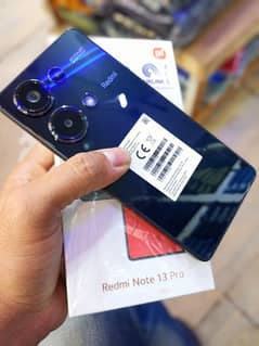 Redmi note 13 pro 12/512 Just open Full Worantyy contct 03452502539