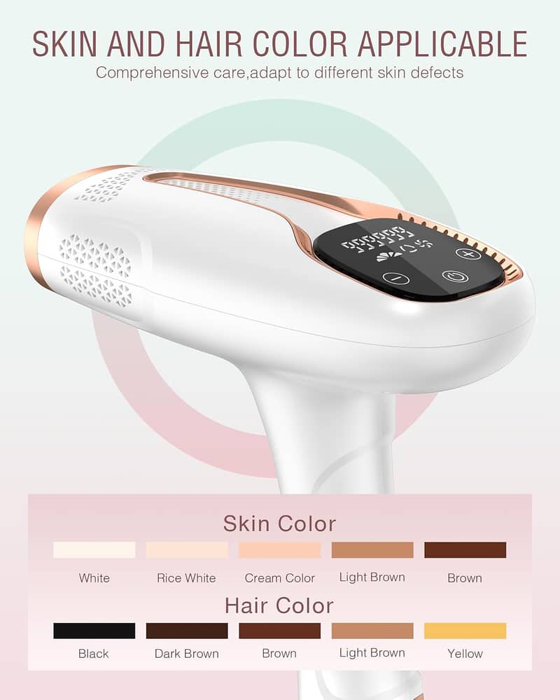 IPL Laser Hair Removal Device Permanent Painless Hair Reduction 3