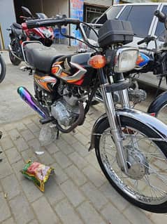 Honda cg125 2022 first owner karachi number