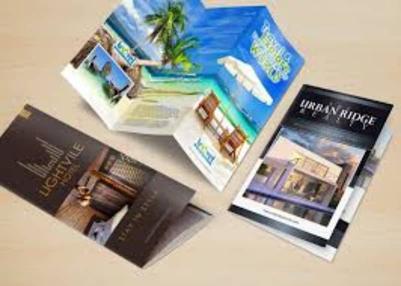 Letterhead, Visiting cards, Brochure, Flyer, Poster, Magazine,Envelope 6