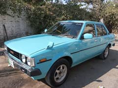 Toyota Corolla 1980.   contact 03225253546