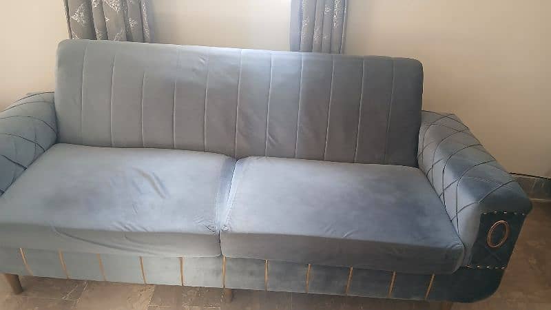 5 seater sofa set like new hai 2