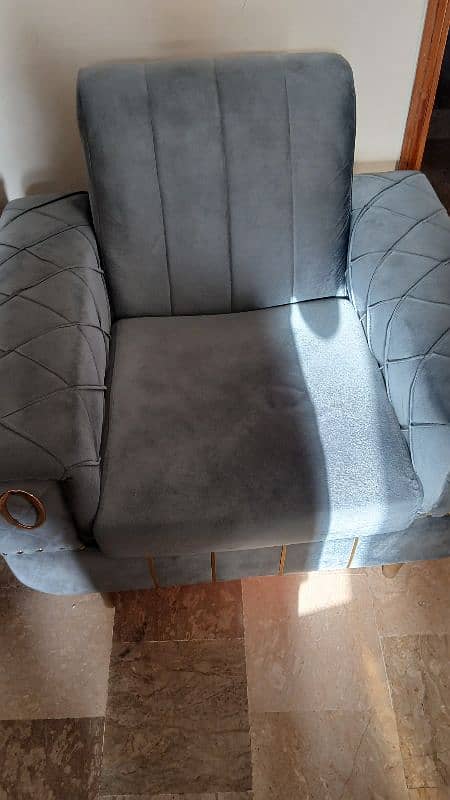 5 seater sofa set like new hai 8