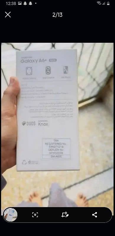 SAMSUNG A6 PLUS PTA APROVED 1