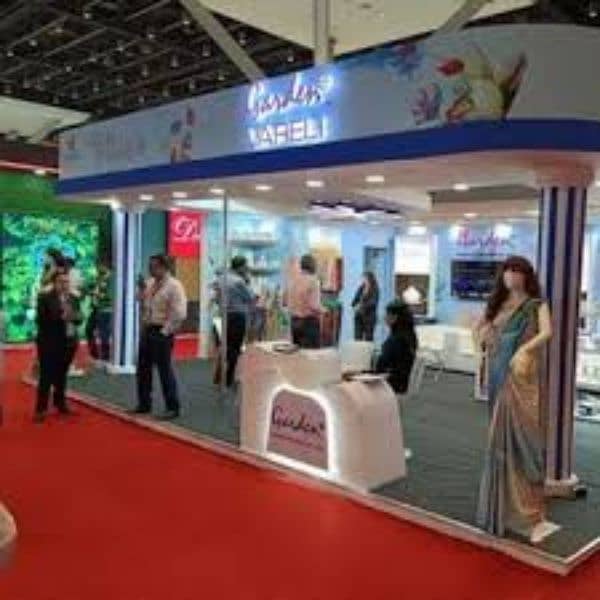 Expo stall, Rollup stand, X stand, Banner, Backdrop, Steamers,Panaflex 2