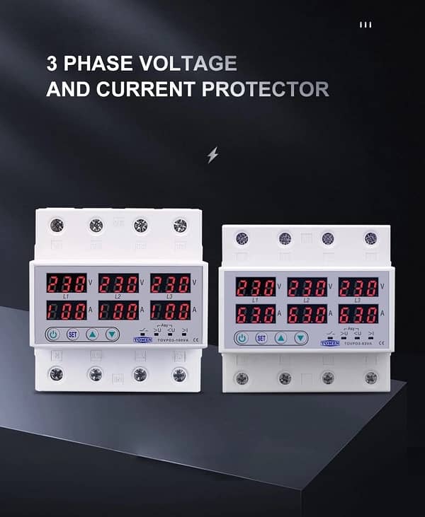 Voltage Protectector current limit protection Monitor Relays Tomzn 0