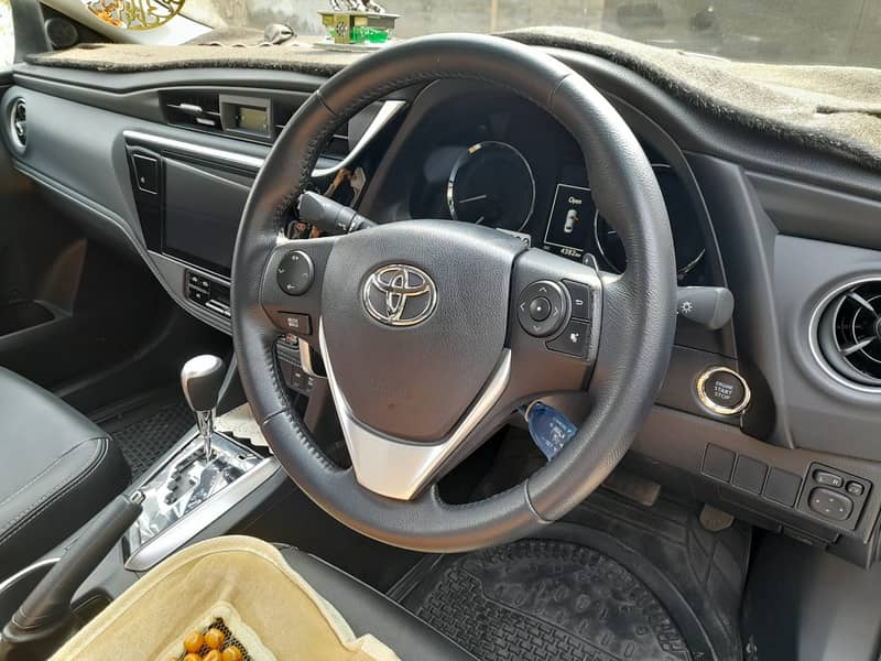 Toyota Corolla Altis Grande X 1.8 Black Interior 2024 5