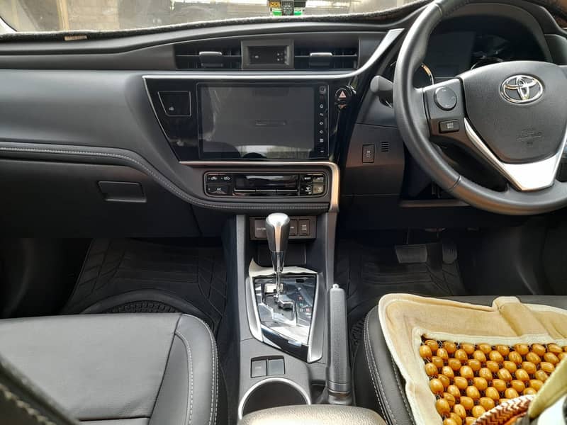 Toyota Corolla Altis Grande X 1.8 Black Interior 2024 6