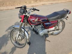 Honda 125 urgent sell red colour all ok total genion