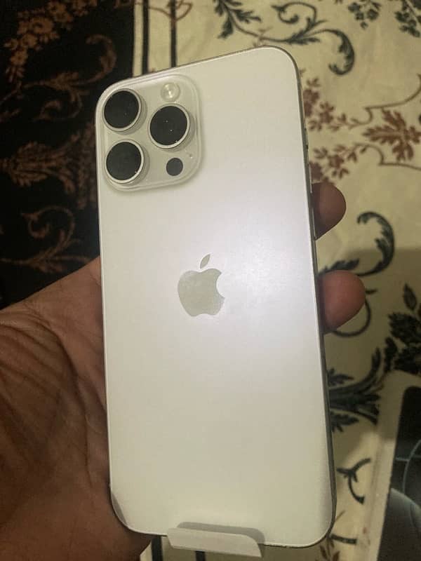 iphone 16 pro max white physical sim 256 non active 4