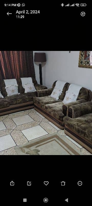 7 Seater Sofa Set Complete for Dining Room 0