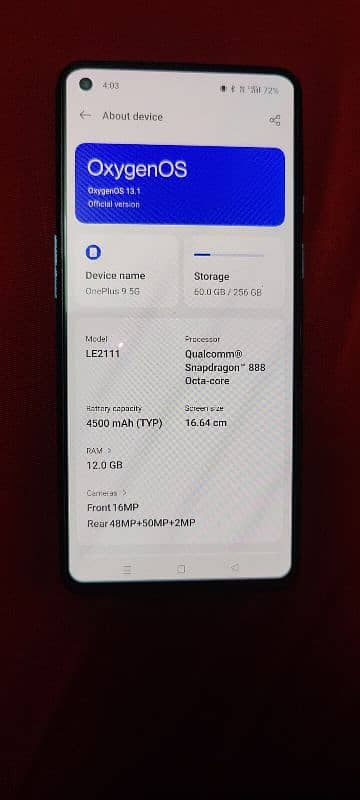 one plus 9 12gb 256Gb dual sim approved mint condition 2