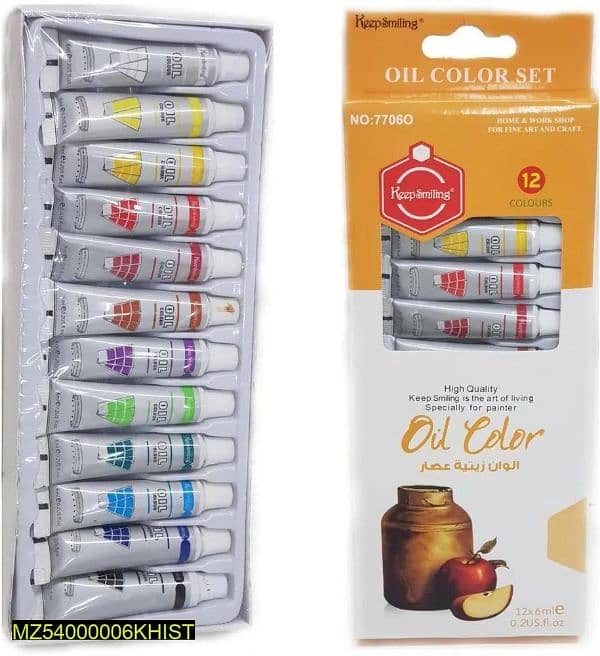 keep smiling tube oil colour paint 6 ml 1