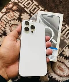 Iphone 15 pro max jv white 256gb